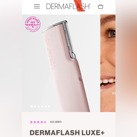 DERMAFLASH LUXE+ like new (used 1x)